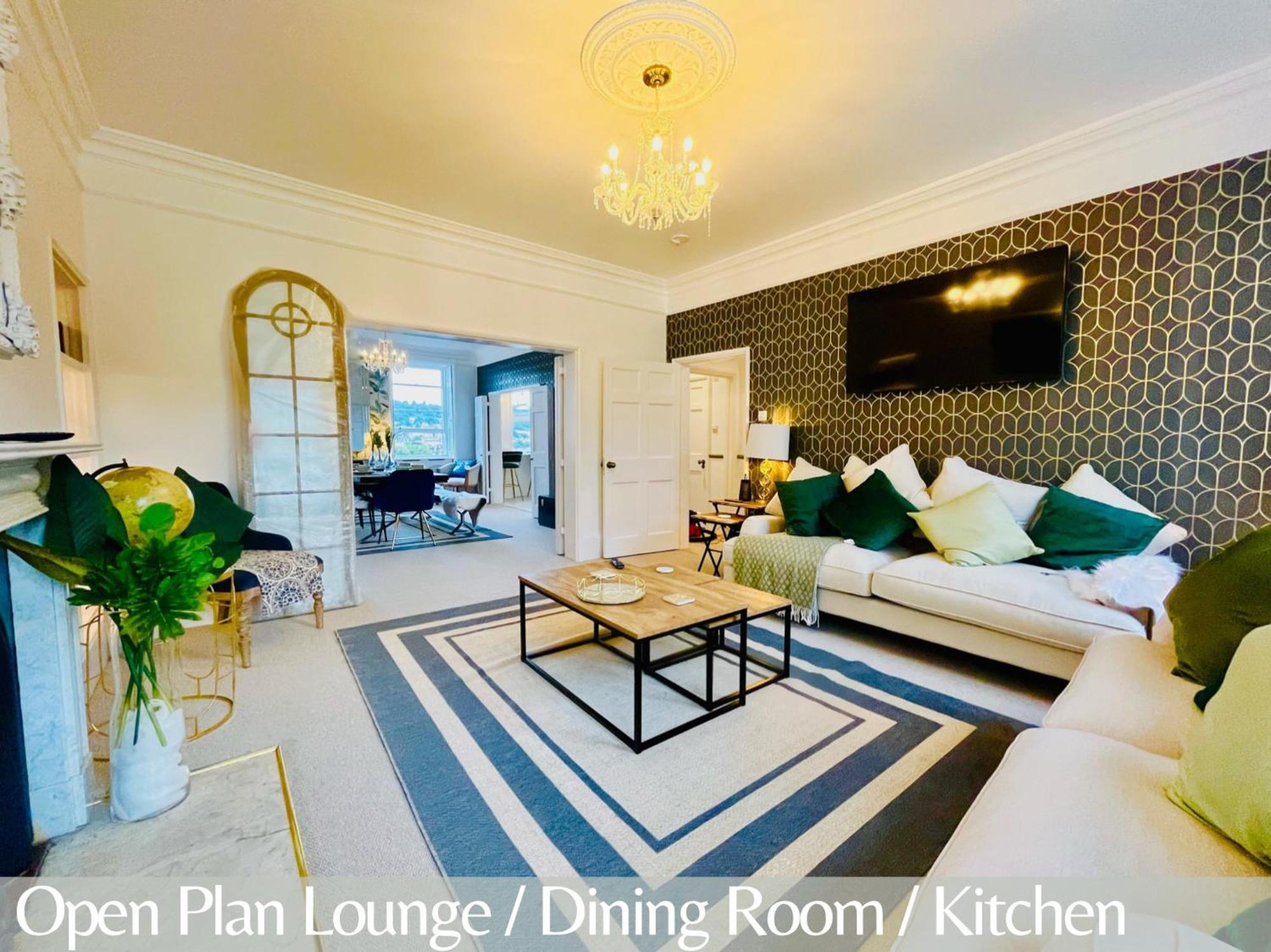 The Paragon Penthouse - Stunning Views Over Bath! Luaran gambar