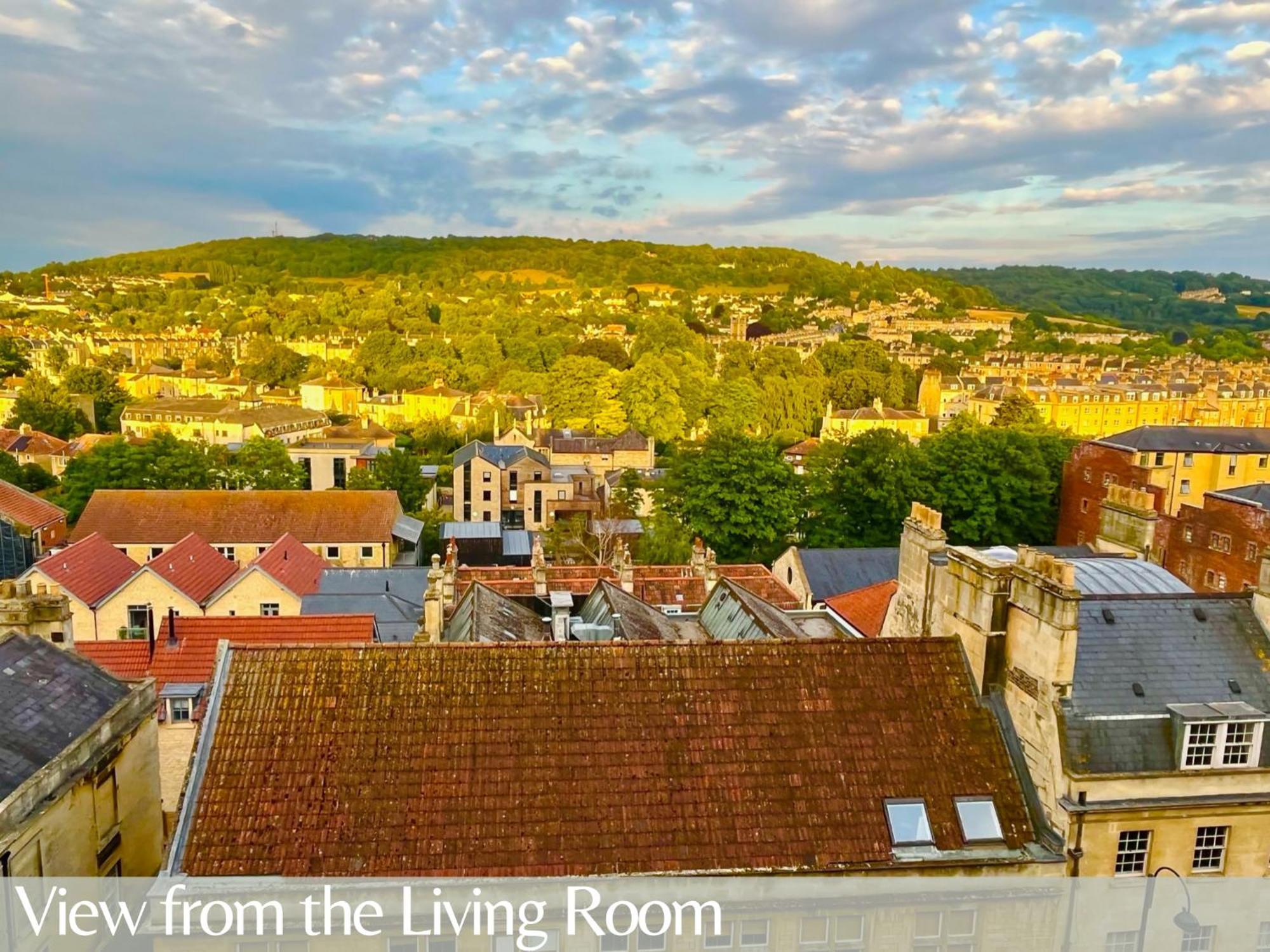 The Paragon Penthouse - Stunning Views Over Bath! Luaran gambar