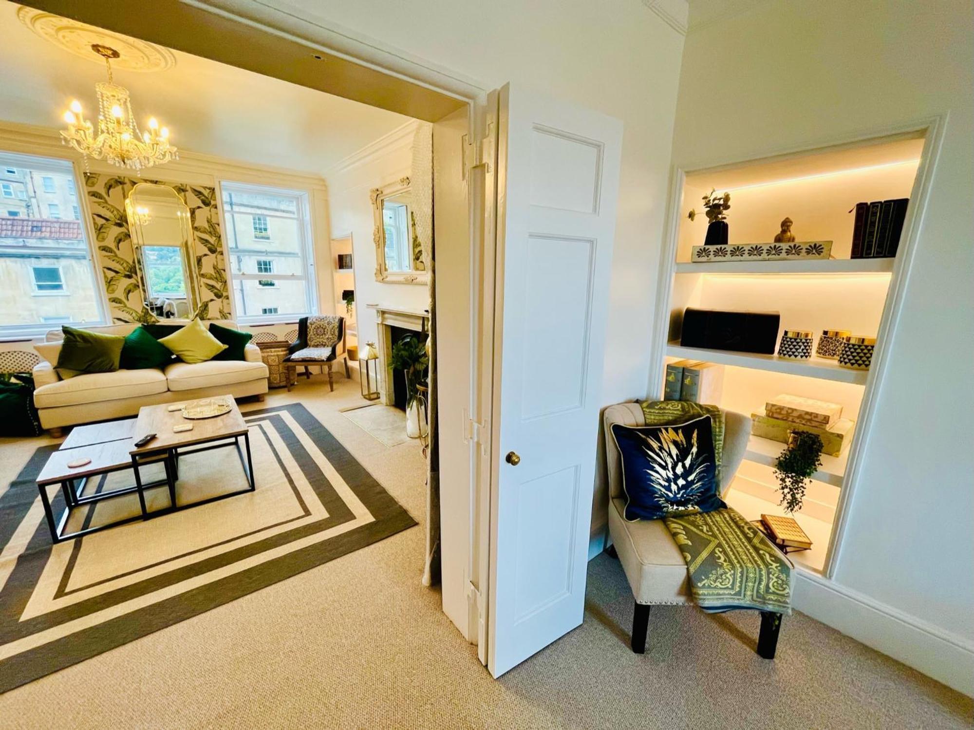 The Paragon Penthouse - Stunning Views Over Bath! Luaran gambar