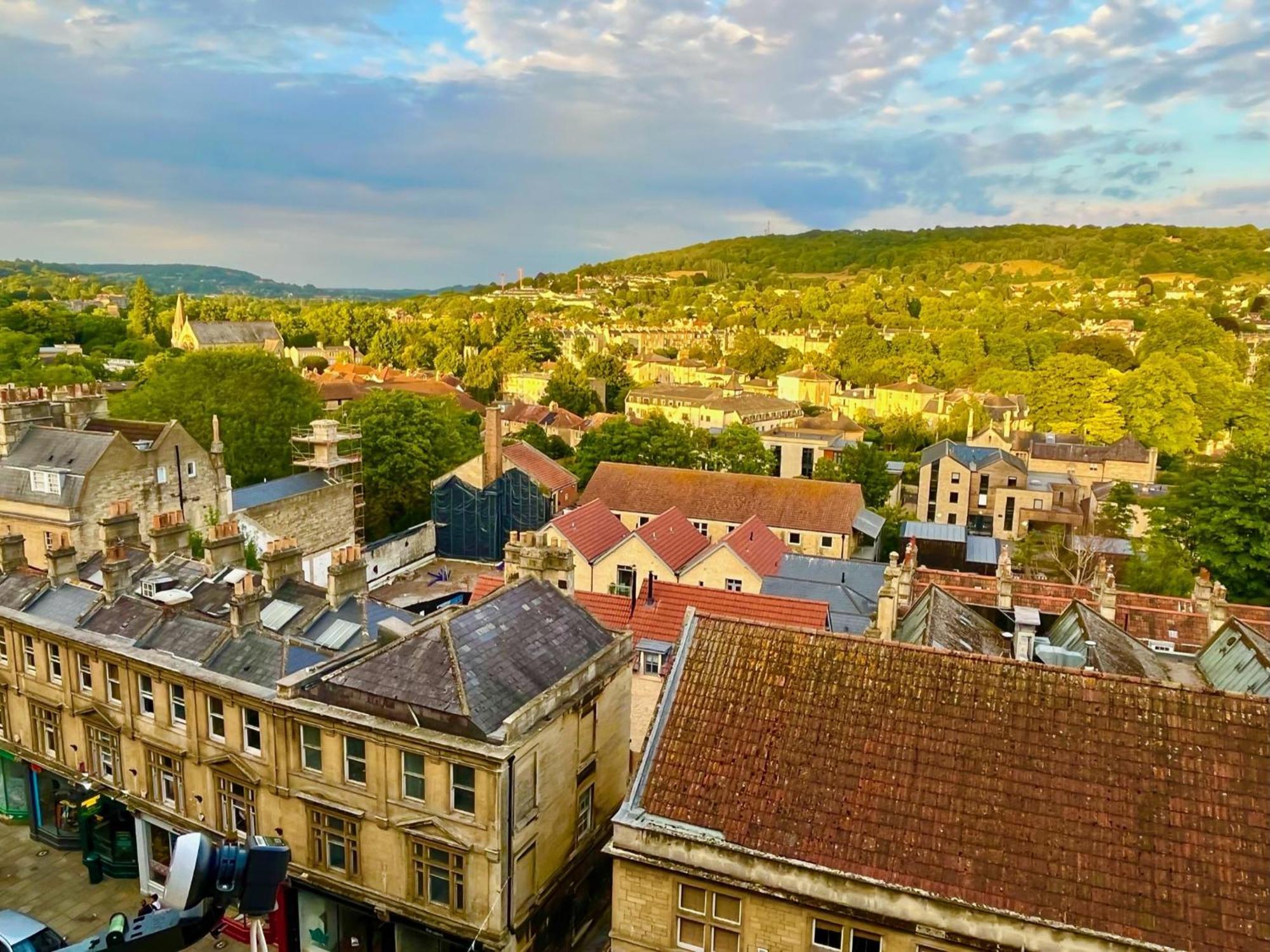 The Paragon Penthouse - Stunning Views Over Bath! Luaran gambar