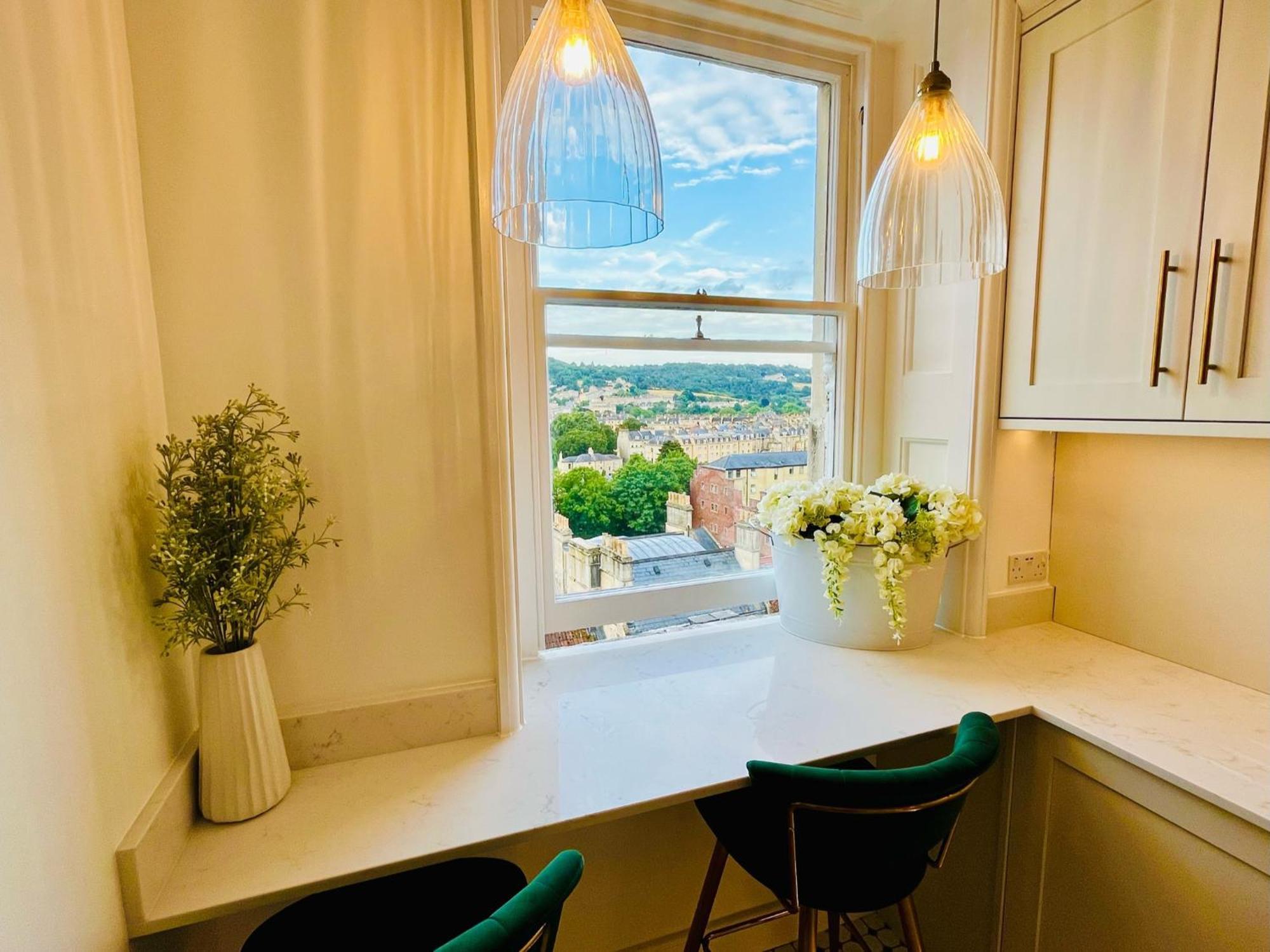 The Paragon Penthouse - Stunning Views Over Bath! Luaran gambar